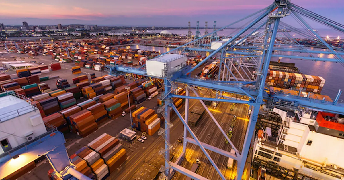 U.S.-bound container imports rise in August but slow from July peak